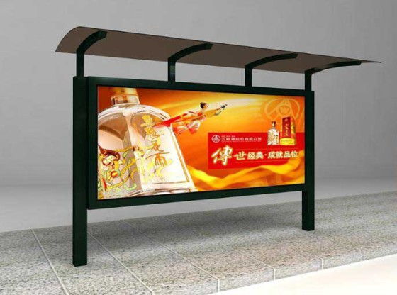 候車(chē)亭換畫(huà)燈箱 城市風(fēng)景線(xiàn)的動(dòng)態(tài)煥新
